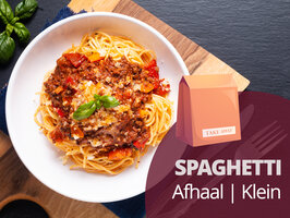Afhaal spaghetti klein