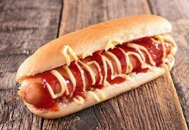 Hotdog hard broodje